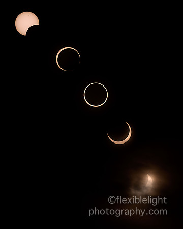 Solar eclipse compilation, 20 May 2012